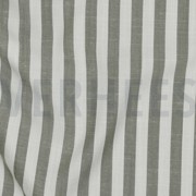 VISCOSE YARN DYED STRIPES GREEN (thumbnail) #2
