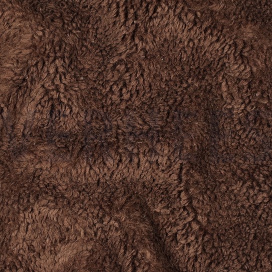 COTTON TEDDY DARK BROWN #7