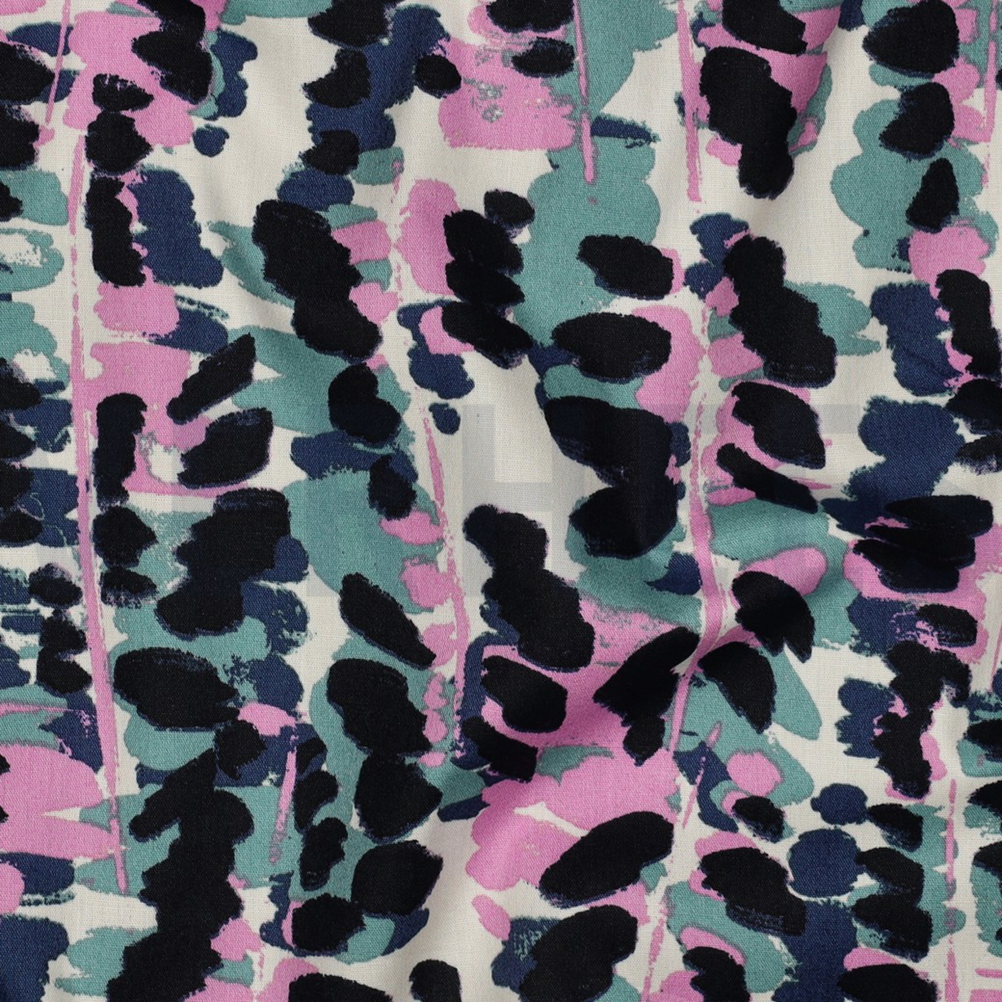 COTON VISCOSE ABSTRACT VERT (high resolution) #2