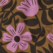 TOILE DÉCORATION FLEURS VERT (thumbnail) #2