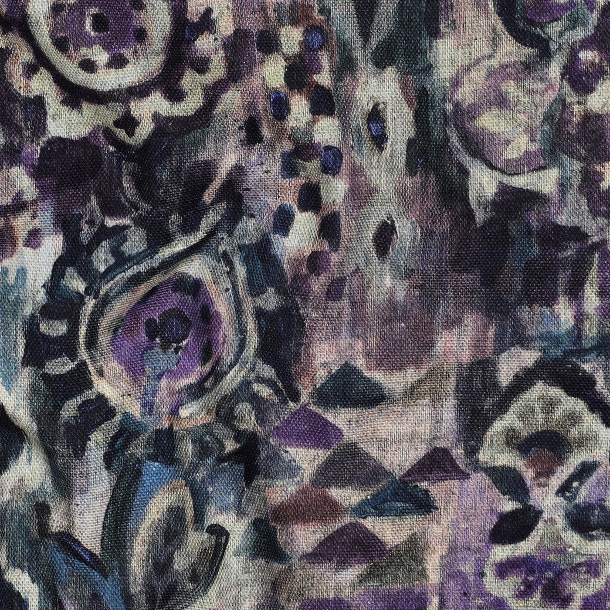 CANVAS DIGITAL ABSTRACT PURPLE (high resolution) #2