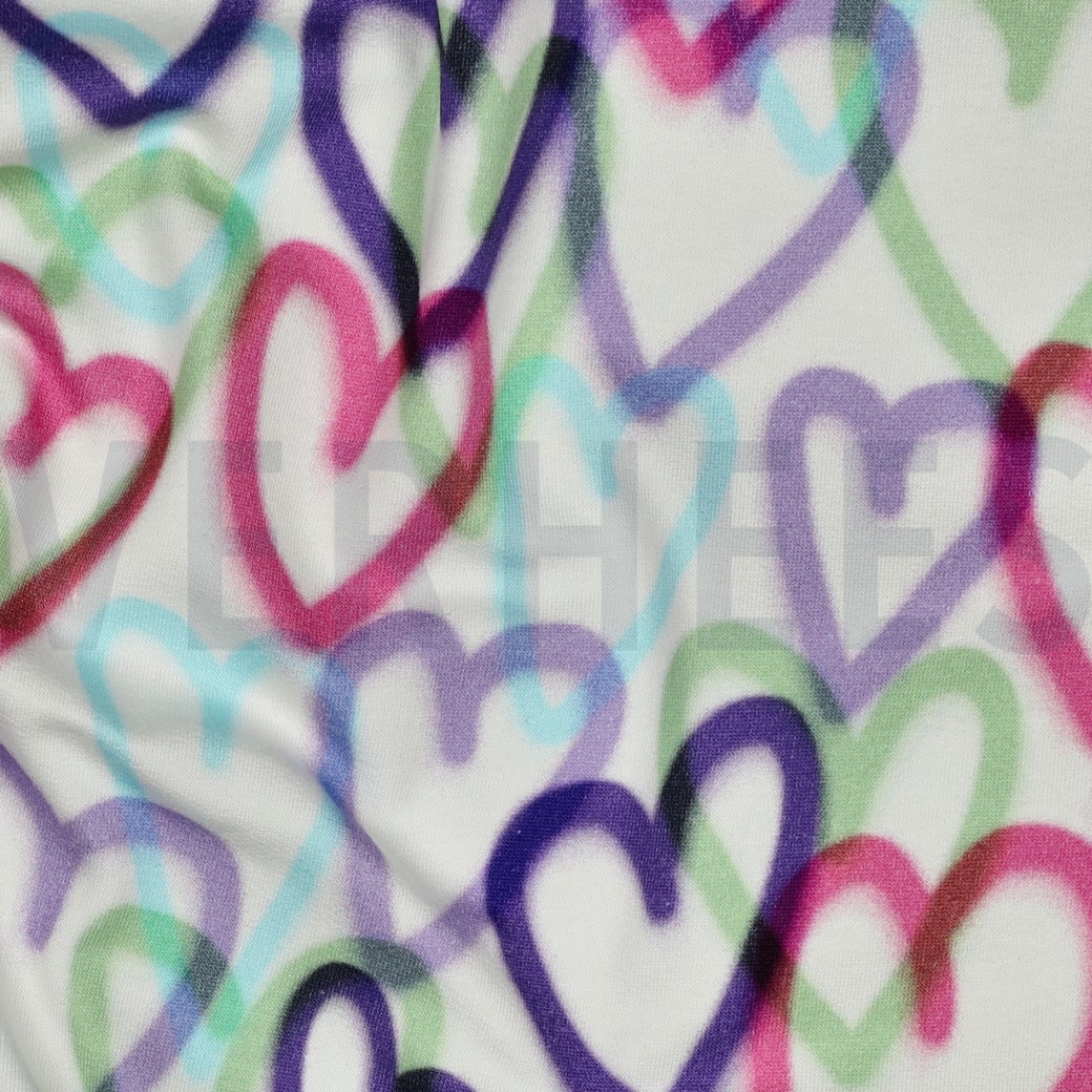 SWEAT DIGITAL HEARTS WHITE #7