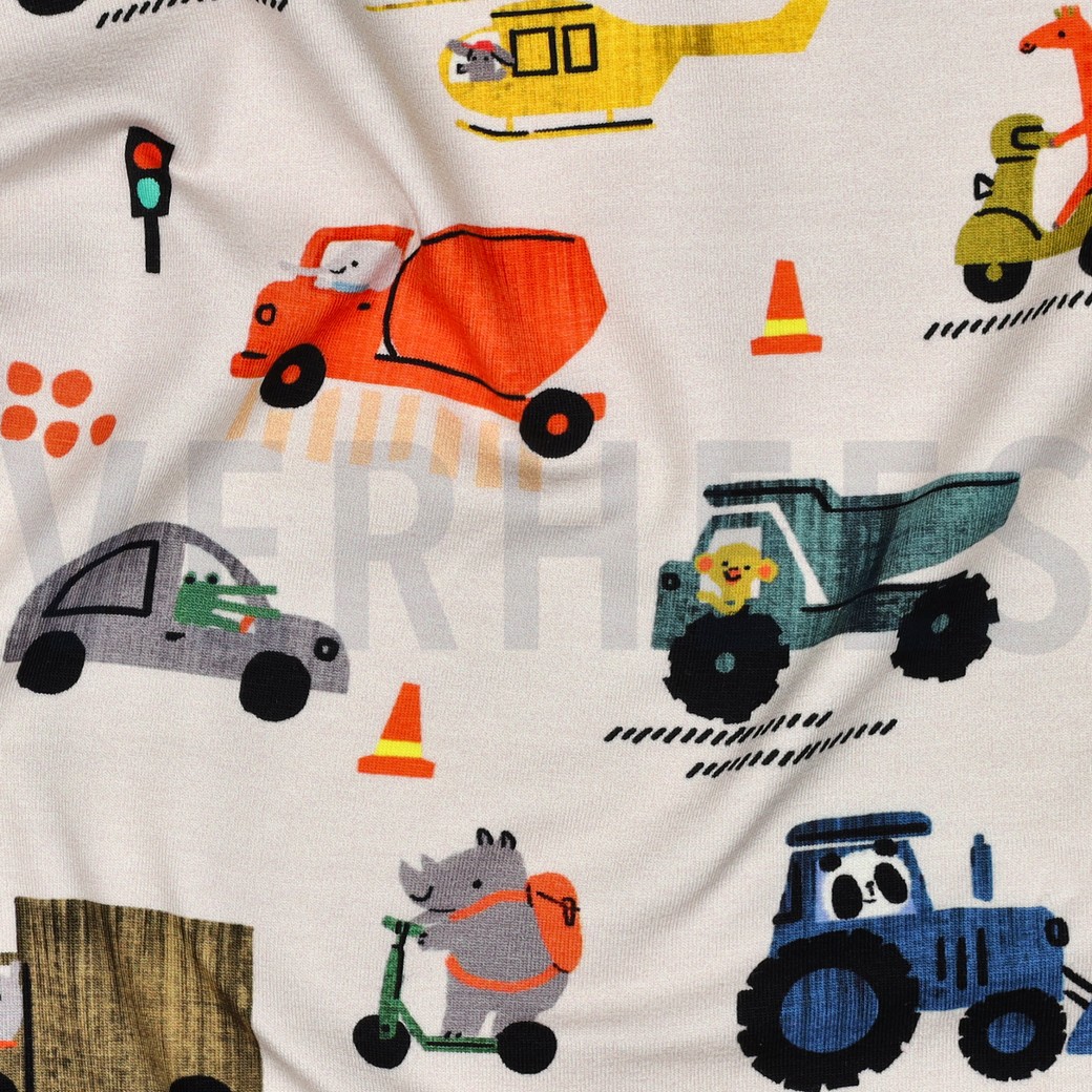 JERSEY DIGITAL FAHRZEUGE GEBROCHEN WEISS #7