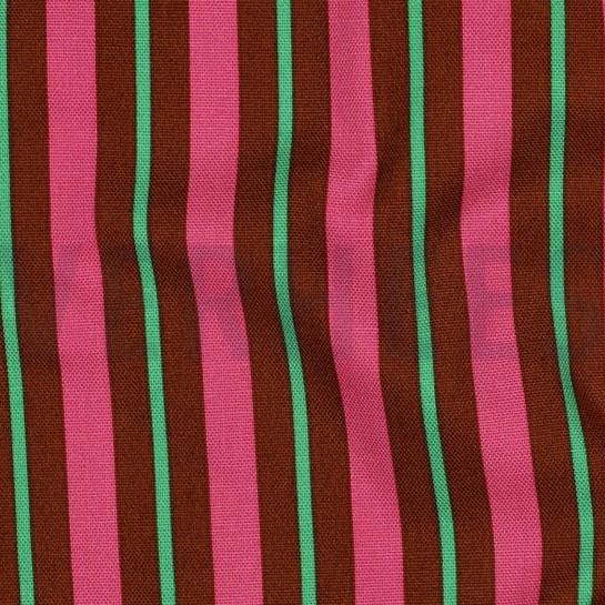 CANVAS STRIPES CARAMEL #7