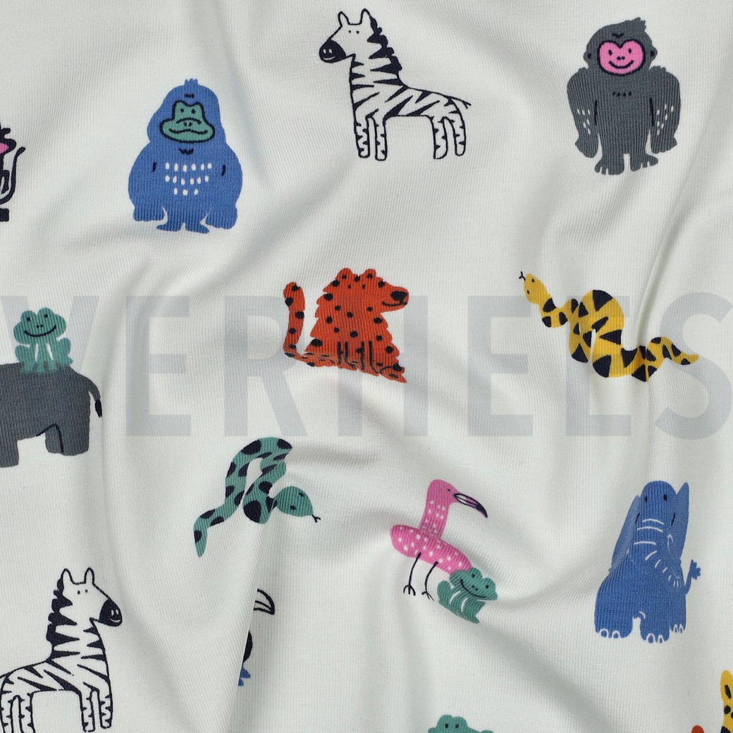 JERSEY SAFARITIEREN WEISS #7
