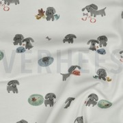 JERSEY GOTS DIGITAL HUNDE GEBROCHEN WEISS (thumbnail) #2