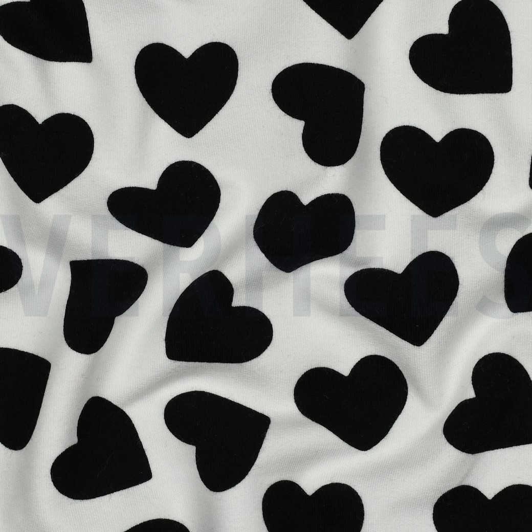 SOFT SWEAT COEURS NOIR #7