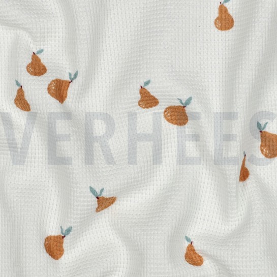 WAFFELJERSEY BIRNE WEISS #7