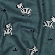 FLANELL ZEBRAS BLAU (thumbnail) #2