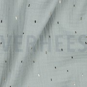 MUSSELIN FOLIE STREIFEN MINT/GOLD (thumbnail) #2