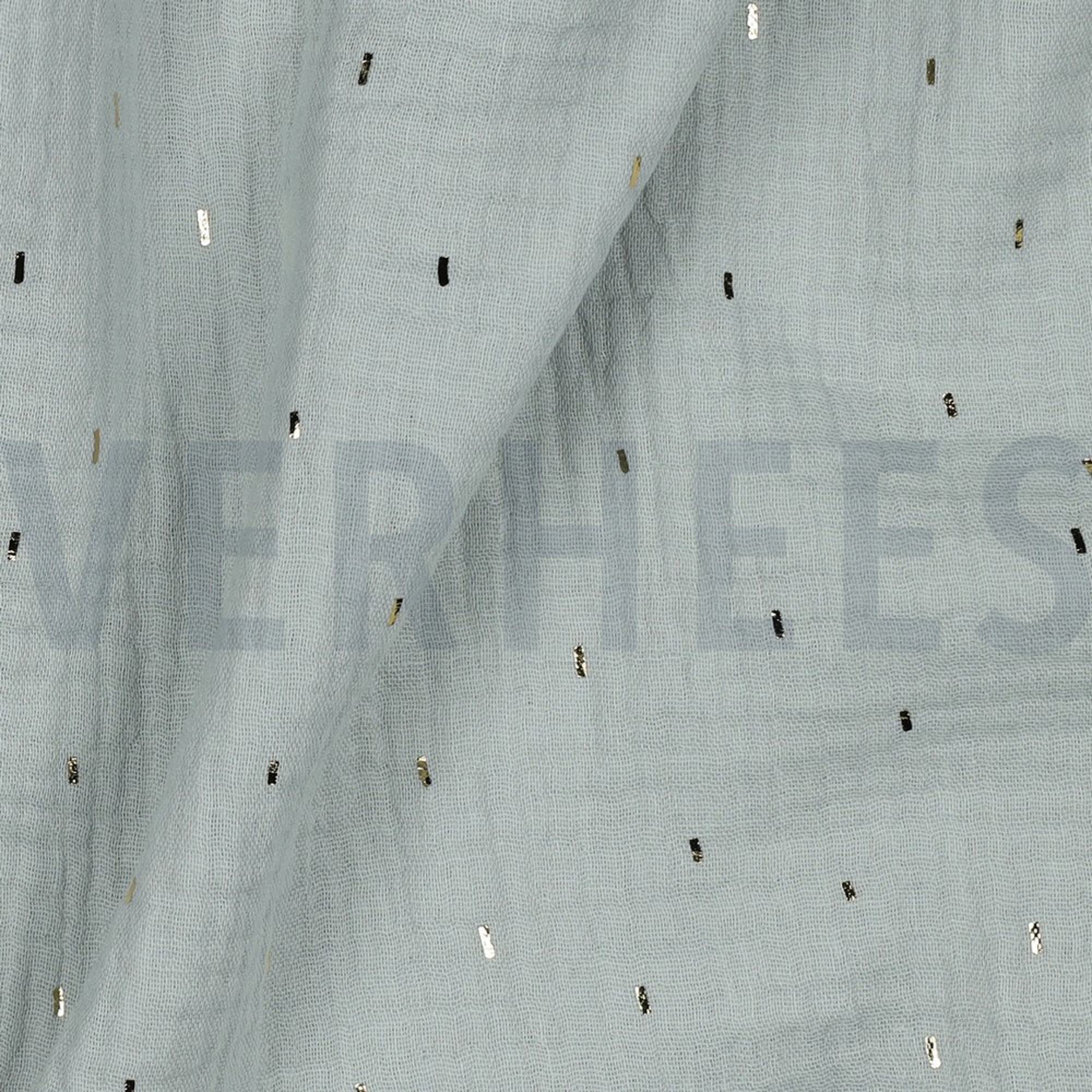 MUSSELIN FOLIE STREIFEN MINT/GOLD (high resolution) #2