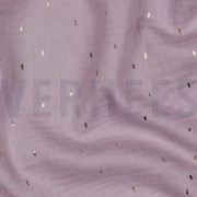 MUSSELIN FOLIE STREIFEN LILA/GOLD (thumbnail) #2