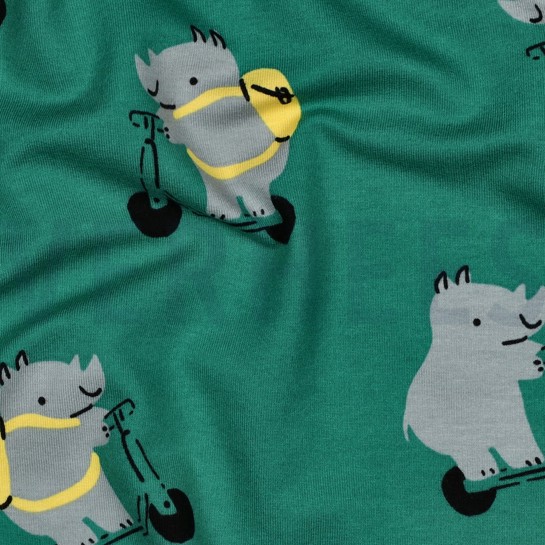 SOFT SWEAT NASHÖRNER GRÜN #7