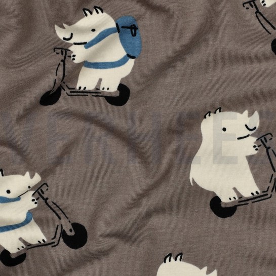 SOFT SWEAT NASHÖRNER TAUPE #7