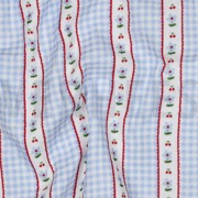 MUSSELIN DIGITAL KAROS BLAU (thumbnail) #2