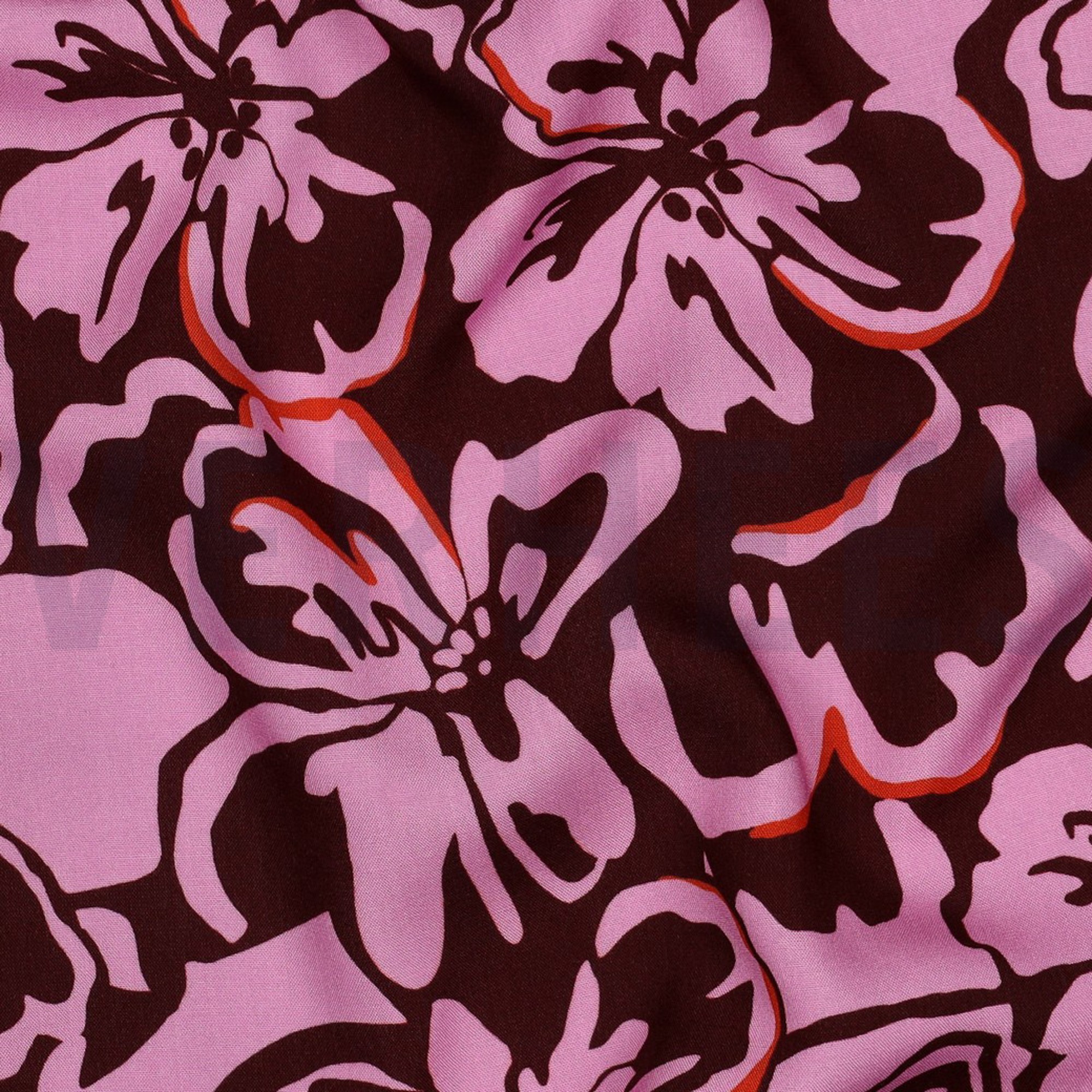 LENZING™ ECOVERO™ BLUMEN BORDEAUXROT (high resolution) #2