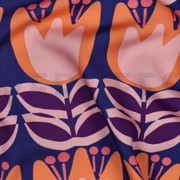 LENZING™ ECOVERO™ BLUMEN KOBALTBLAU (thumbnail) #2