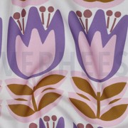 LENZING™ ECOVERO™ FLEURS BLANC (thumbnail) #2