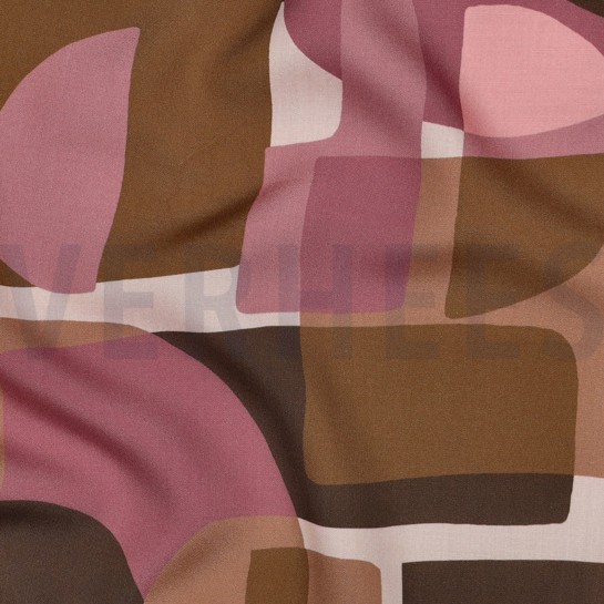 LENZING™ ECOVERO™ ABSTRACT MAUVE #7