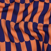 LENZING™ ECOVERO™ STREIFEN KOBALTBLAU (thumbnail) #2