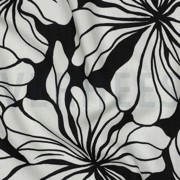 VISKOSE RADIANCE BLUMEN SCHWARZ (thumbnail) #2