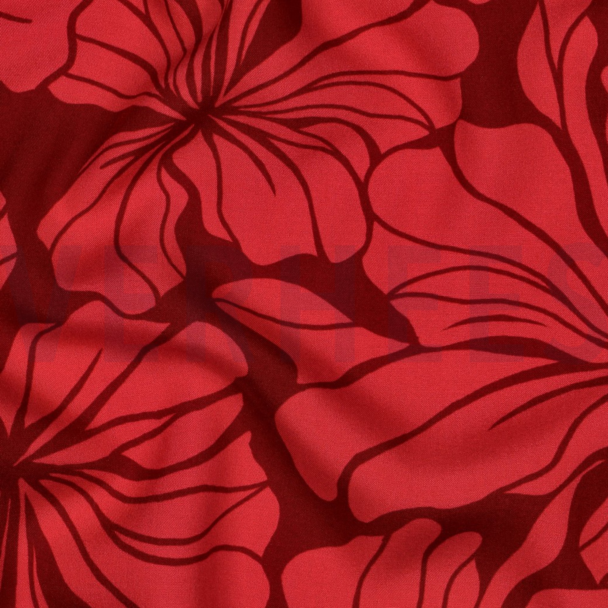 VISKOSE RADIANCE BLUMEN ROT (high resolution) #2