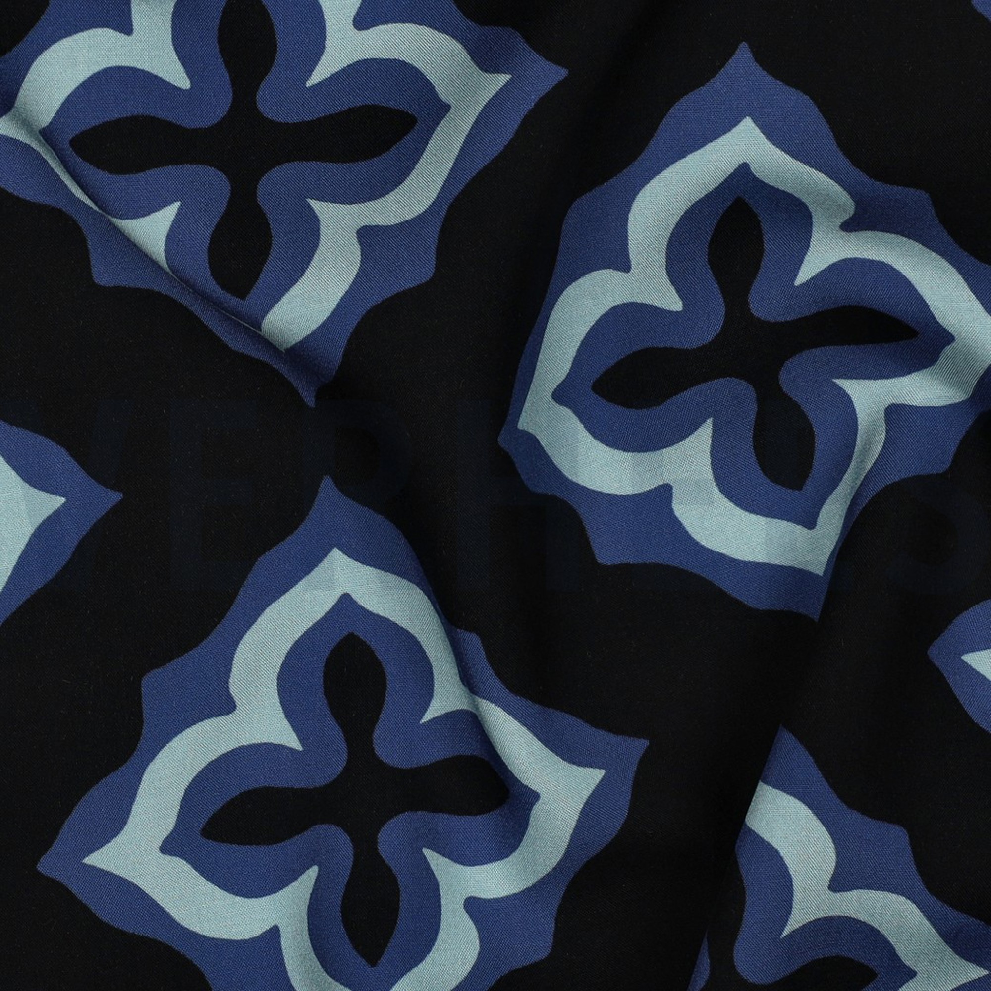 VISKOSE RADIANCE ABSTRAKT SCHWARZ (high resolution) #2