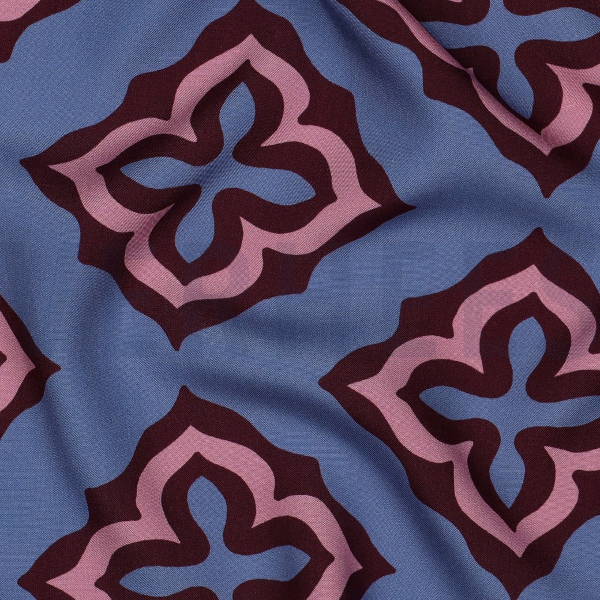 VISCOSE RADIANCE ABSTRACT BLUE (high resolution) #2