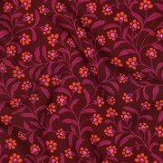 VISCOSE RADIANCE FLEURS BORDEAUX (thumbnail) #2