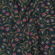 VISCOSE RADIANCE FLOWERS GREEN (thumbnail) #2