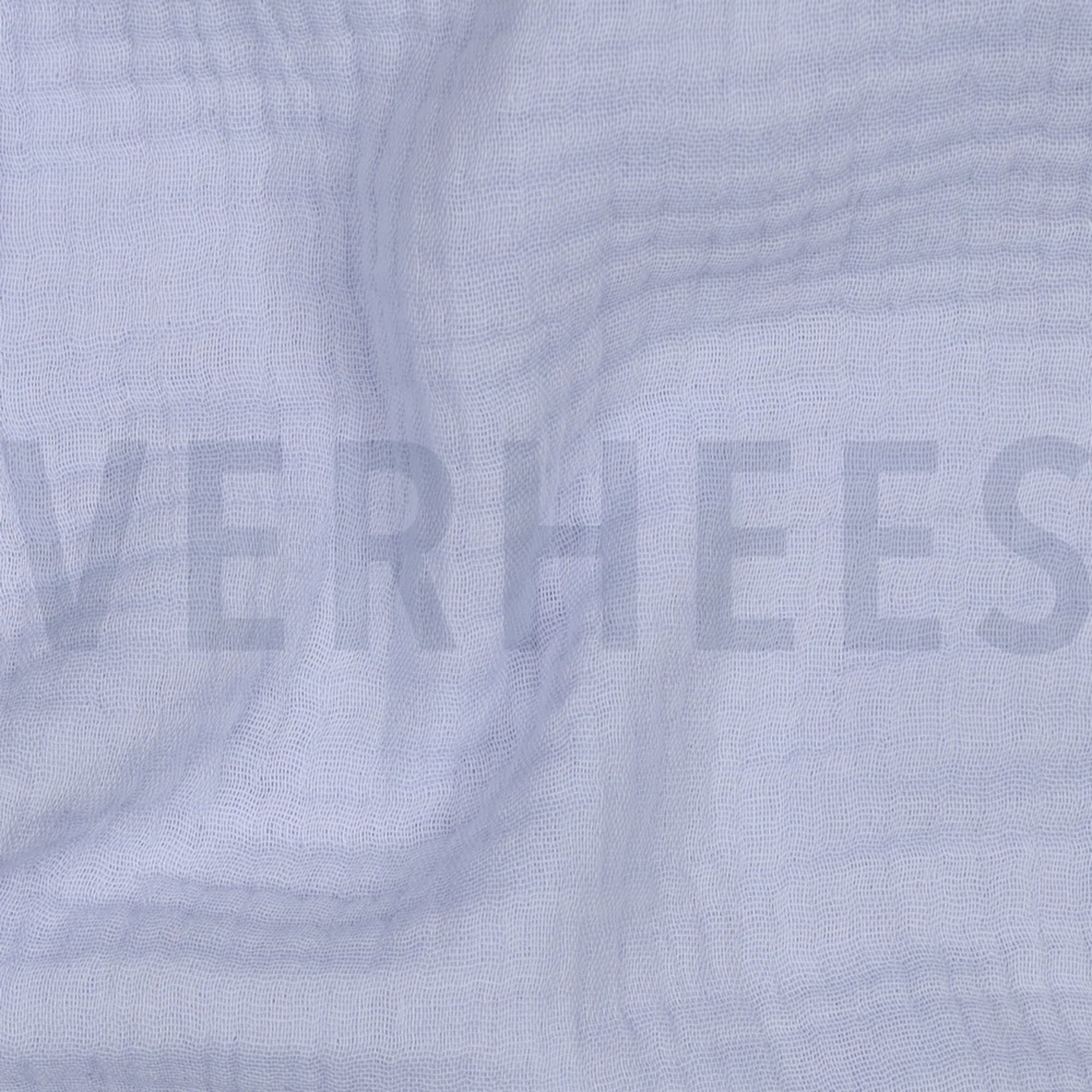 BAUMWOLLE MUSSELIN DREILAGIG GOTS HELLBLAU (high resolution) #2