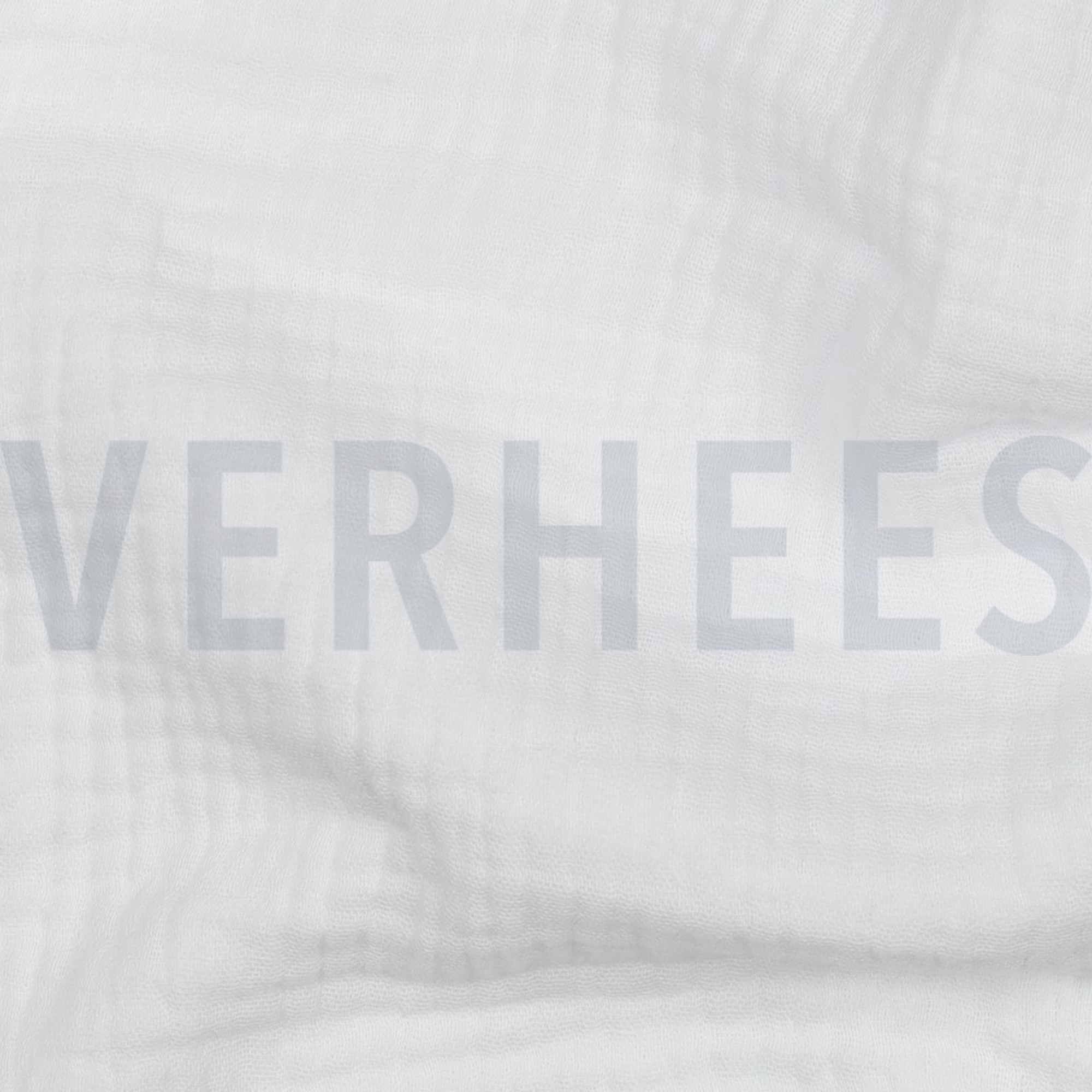 BAUMWOLLE MUSSELIN DREILAGIG GOTS WEISS (high resolution) #2