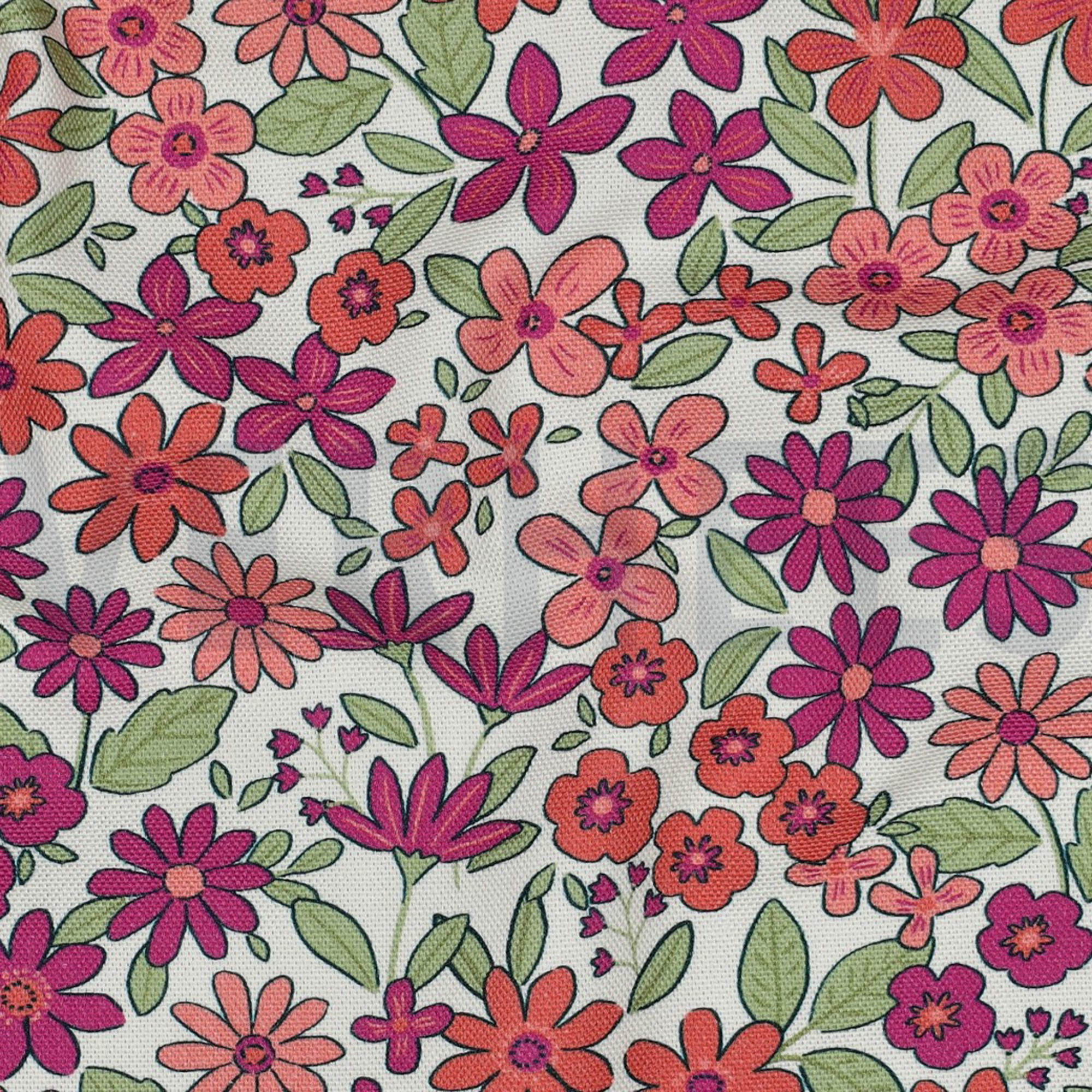 CANVAS BLOEMEN GEBROKEN WIT (high resolution) #2