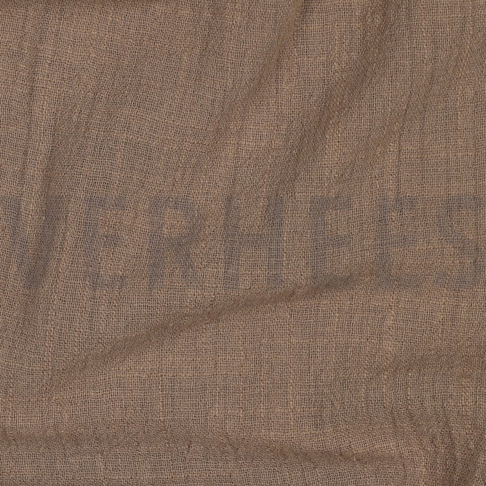 BAUMWOLLE SLUB GEWASCHEN TAUPE #7