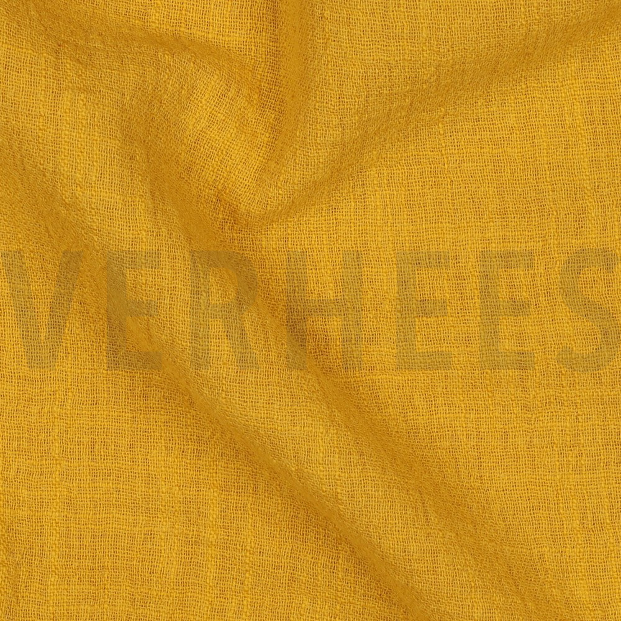 KATOEN SLUB GEWASSEN OKER (high resolution) #2