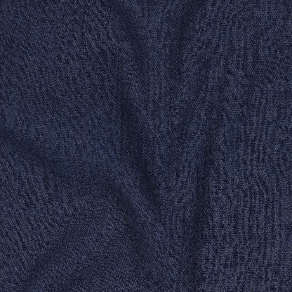 COTTON SLUB WASHED NAVY #7