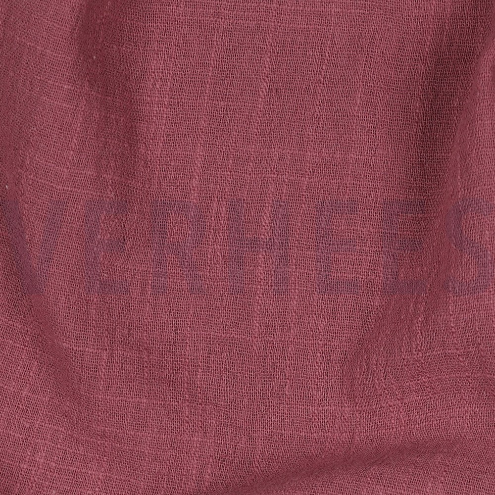 KATOENEN SLUB GEWASSEN MAUVE #7