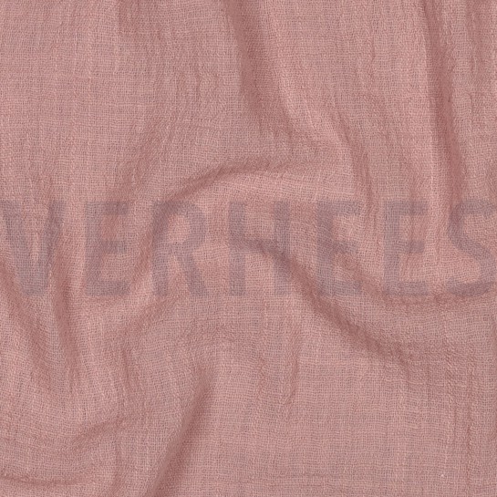 COTTON SLUB WASHED OLD ROSE #7