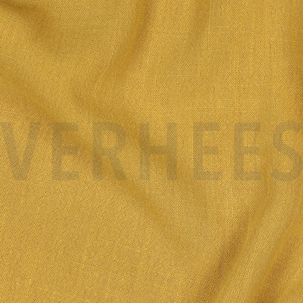 LINNEN VISCOSE GEWASSEN OKER #7