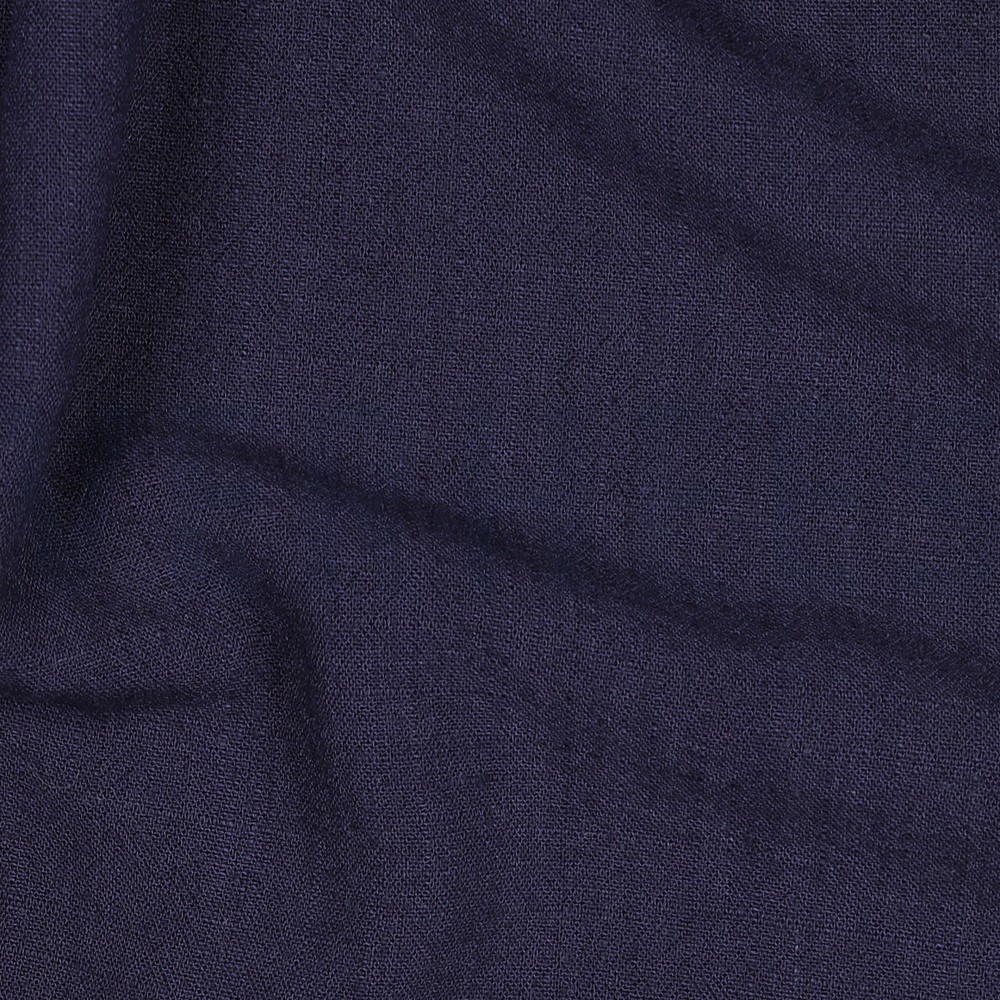 LINEN VISCOSE WASHED NAVY #7