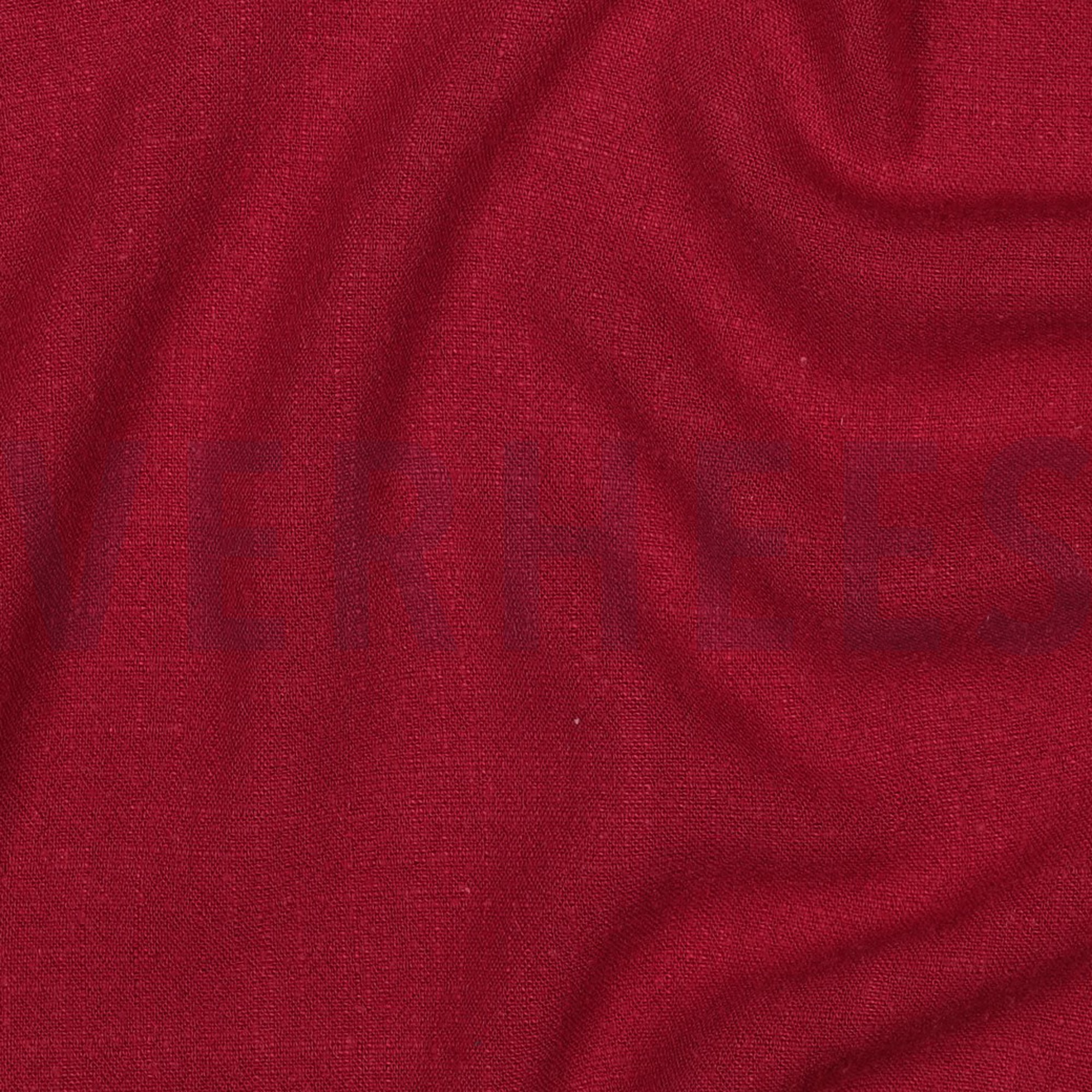 LEINEN VISKOSE GEWASCHEN DUNKELROT (high resolution) #2