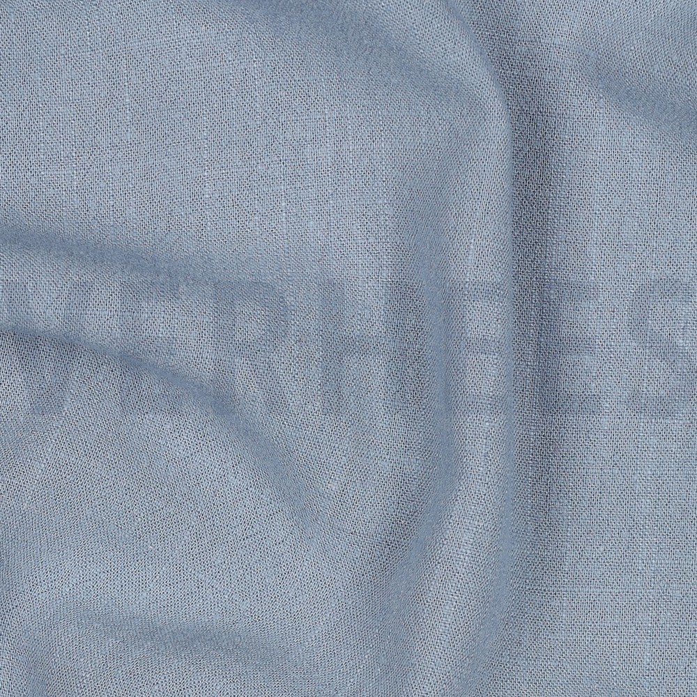 LINEN VISCOSE WASHED BLUE #7