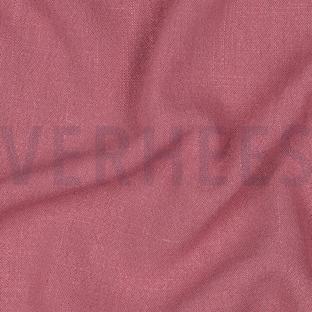 LIN VISCOSE LAVÉ VIEUX ROSE #7