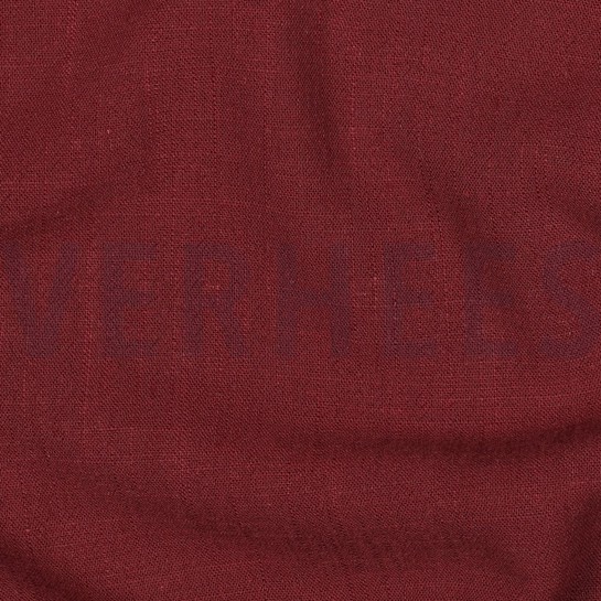 LEINEN VISKOSE GEWASCHEN WEINROT #7