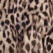 VISCOSE ROSELLA STRETCH DIGITAL PEAU ANIMALE SABLE (thumbnail) #2