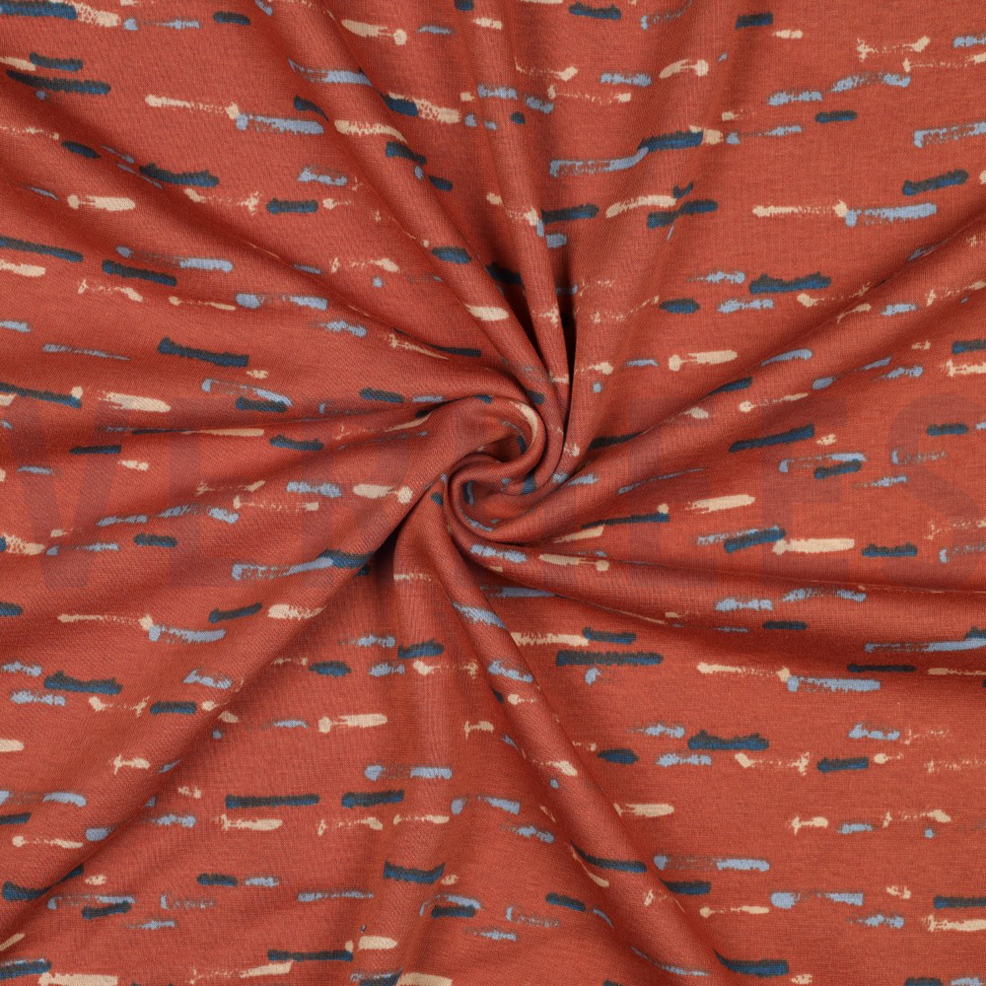 PURRING FUR STRIPES TERRACOTTA (high resolution) #2