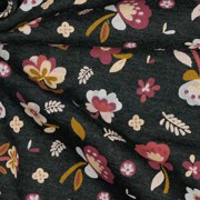 SWEAT FLOWERS ANTHRACITE MELANGE (thumbnail) #2