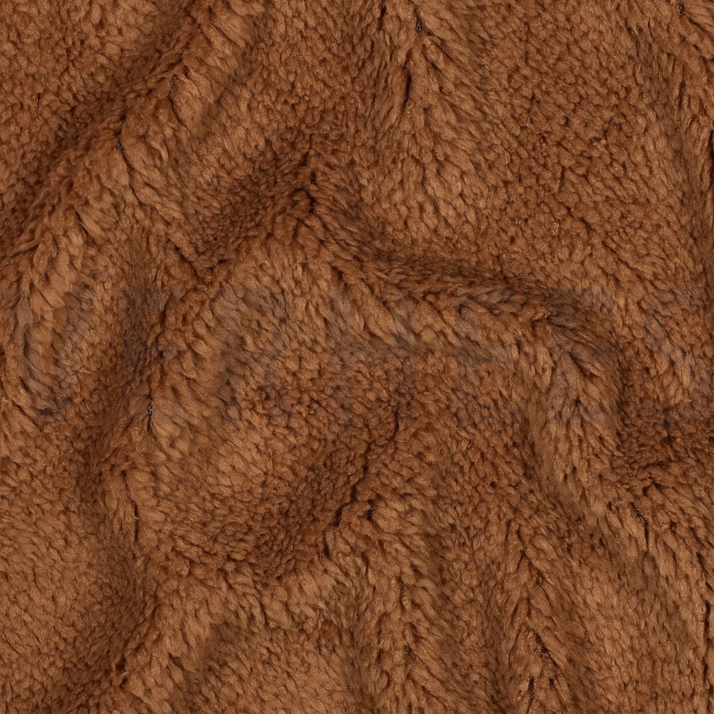 FAUX FUR CAMEL #7