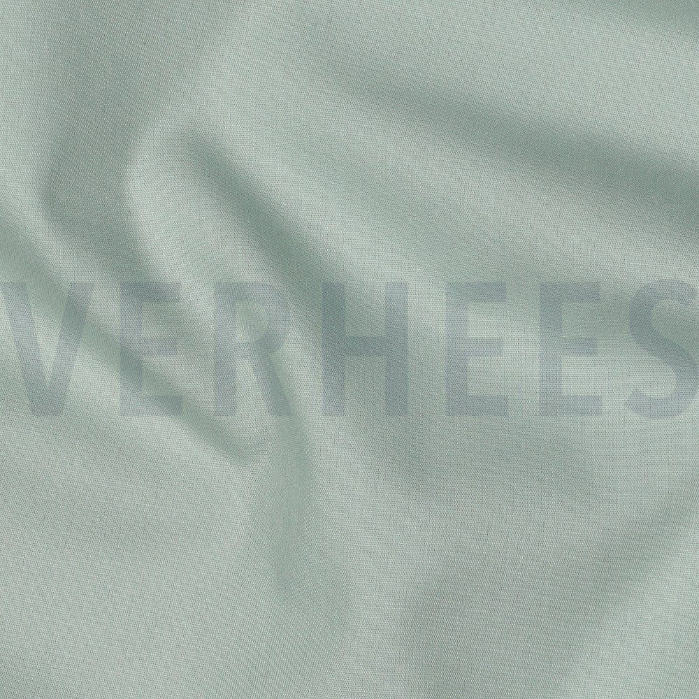POPLIN GOTS LIGHT GREEN #7