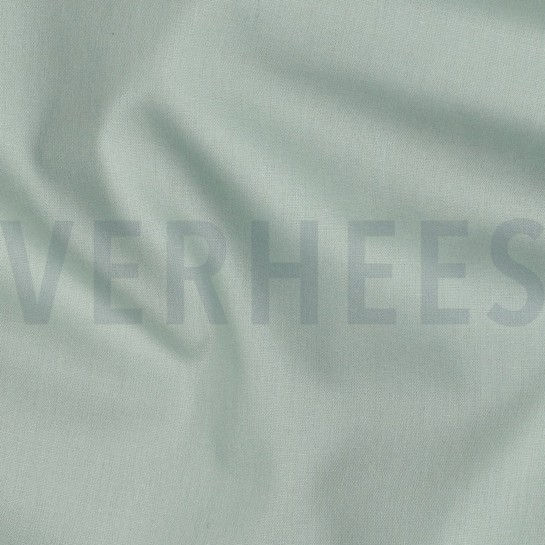 BAUMWOLLE POPELINE GOTS HELLGRÜN #7